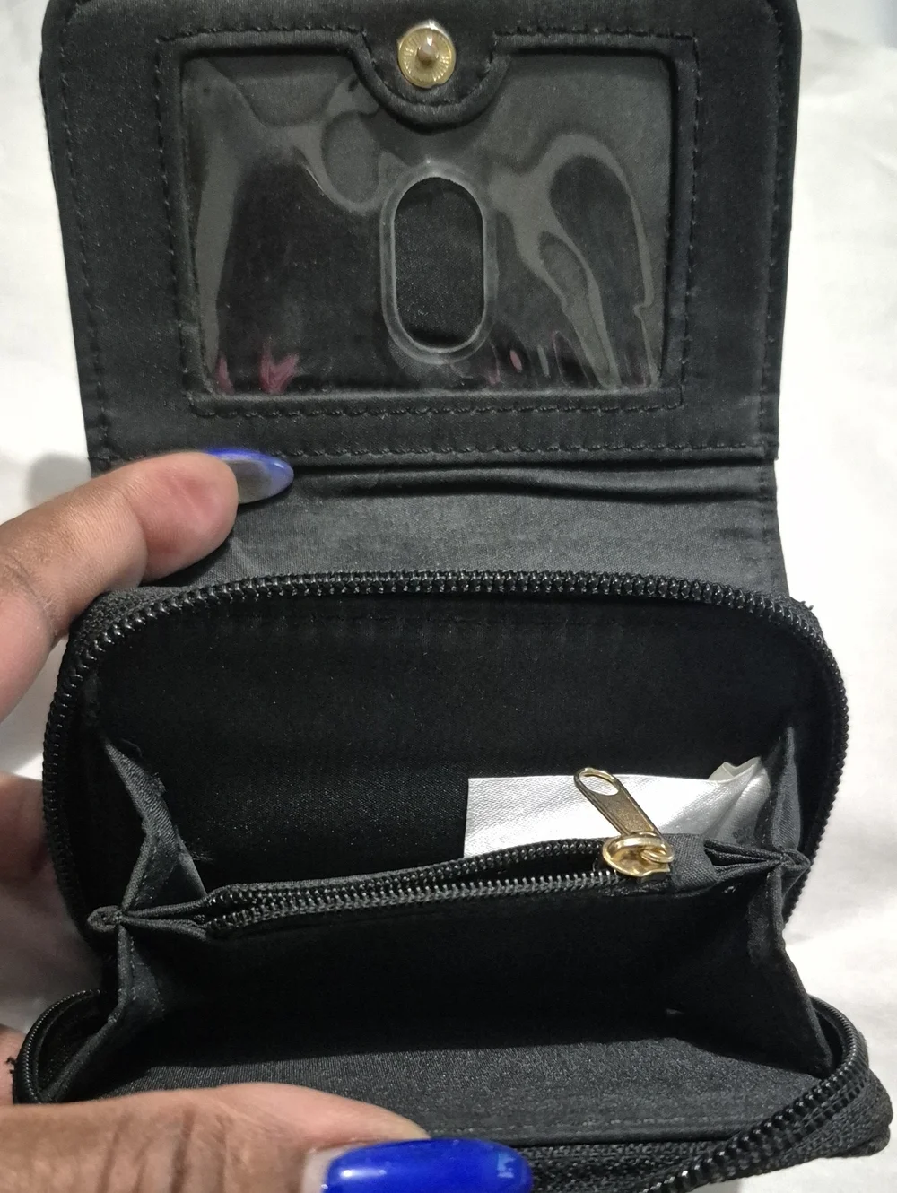 Tommy Hilfiger Black Wallet Keychain